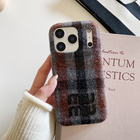 ブランド ケース アイフォーン15 miumiu風 