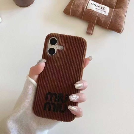 ミュウミュウ iphone16 携帯ケース 