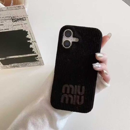 ミュウミュウ iphone16 携帯ケース 