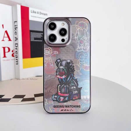 kaws カウズ galaxyS26 Plus ケース  パープル