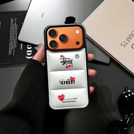 アイフォン 14 スマホケース comme des garçons風 