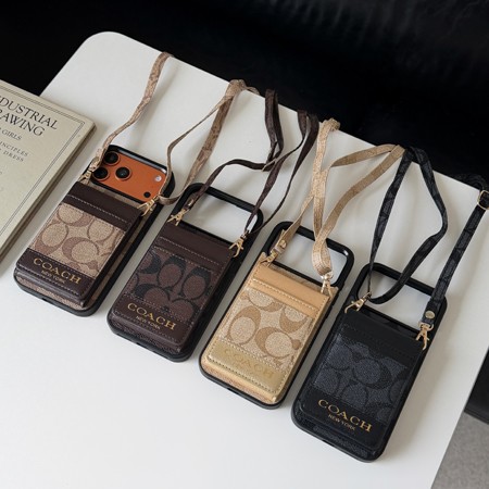 コーチ風 スマホケース アイフォン18 