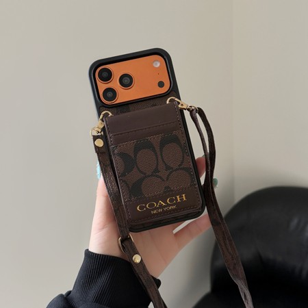 コーチ風 スマホケース アイフォン18 