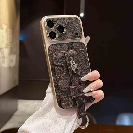 coach 携帯ケース アイフォン17 シープスキン