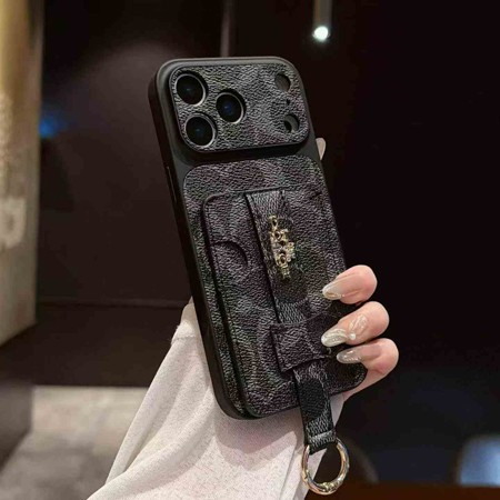 coach 携帯ケース アイフォン17 シープスキン