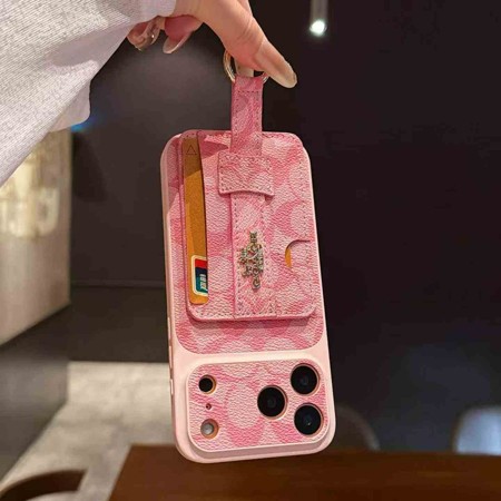 coach 携帯ケース アイフォン17 シープスキン