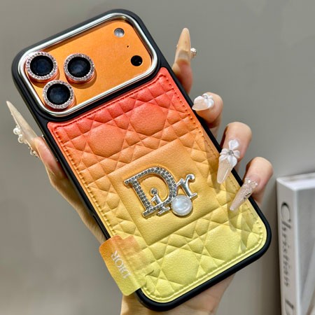 アイフォーン18pro max ケース dior ディオール 