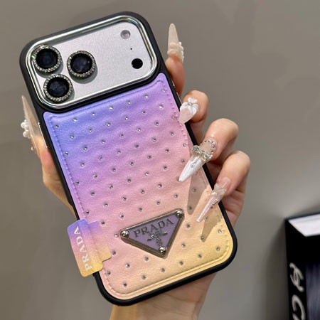 プラダ風 iphoneiphone17プラス カバー 
