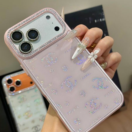 プラスチック chanel風 ケース アイホン18 