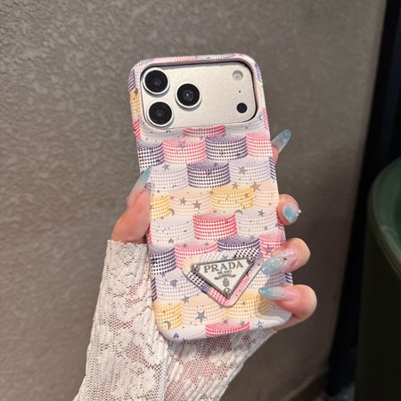 ブランド 携帯ケース iphone18プロ max プラダ風