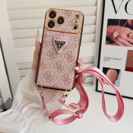 ハイブランド 携帯ケース iphone16 proMax guess 