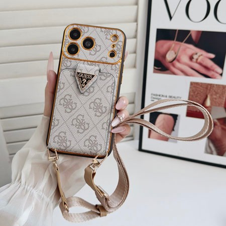 ハイブランド 携帯ケース iphone16 proMax guess 
