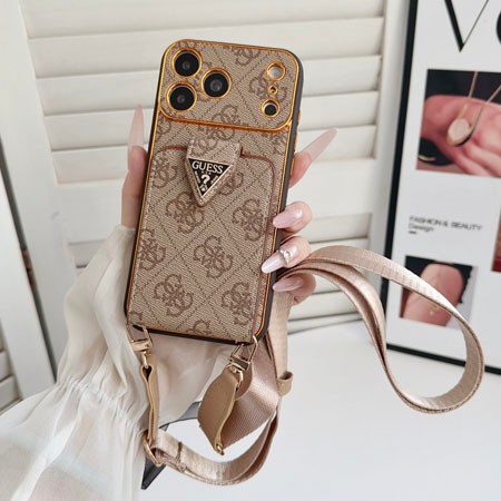 ハイブランド 携帯ケース iphone16 proMax guess 