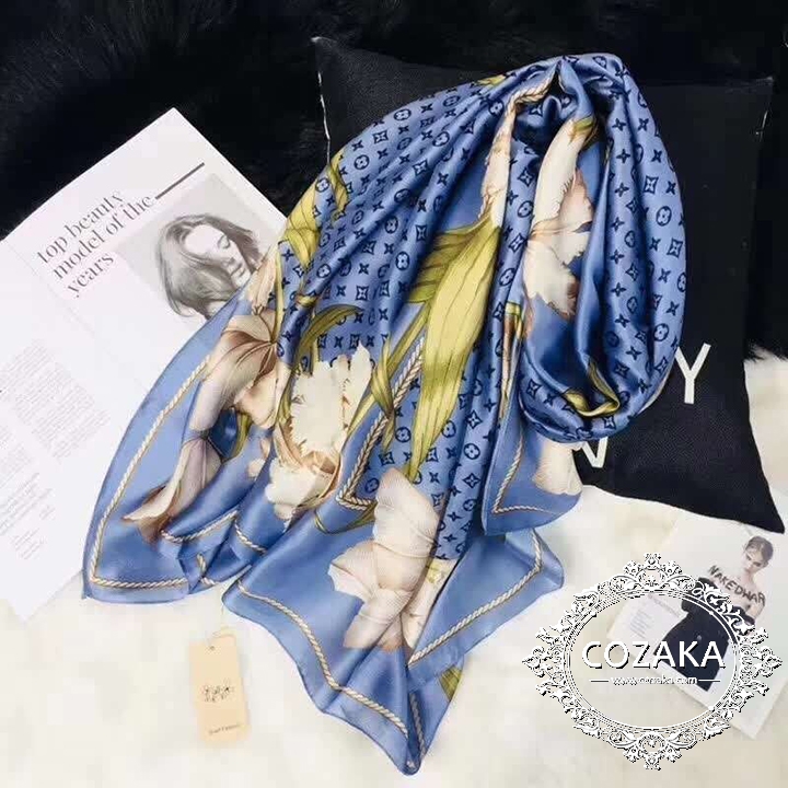 lv スカーフ シルク