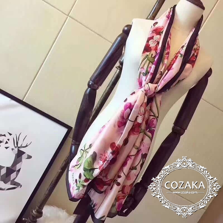 gucci スカーフ シルク