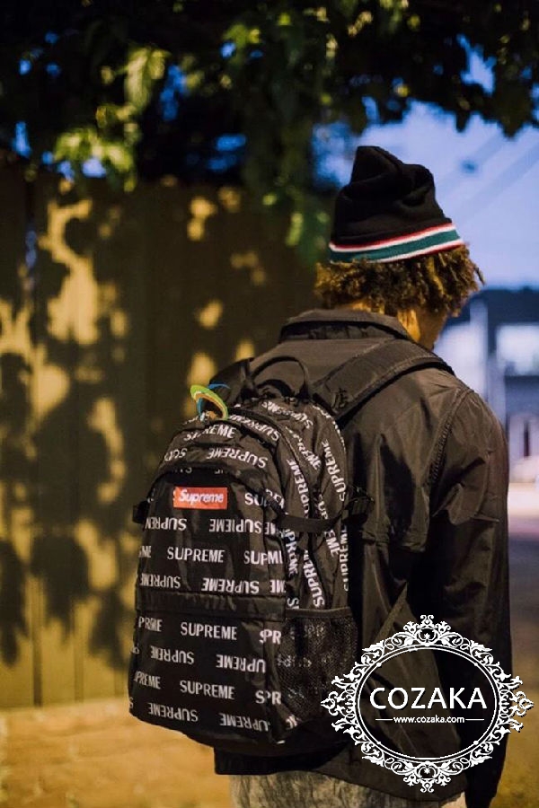 supreme 3m reflective repeat backpack