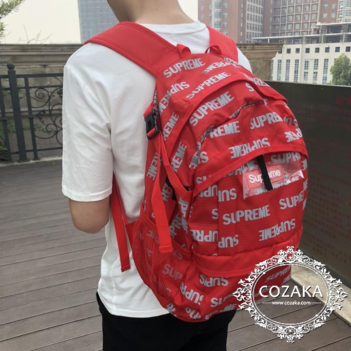 supreme 3m reflective repeat backpack