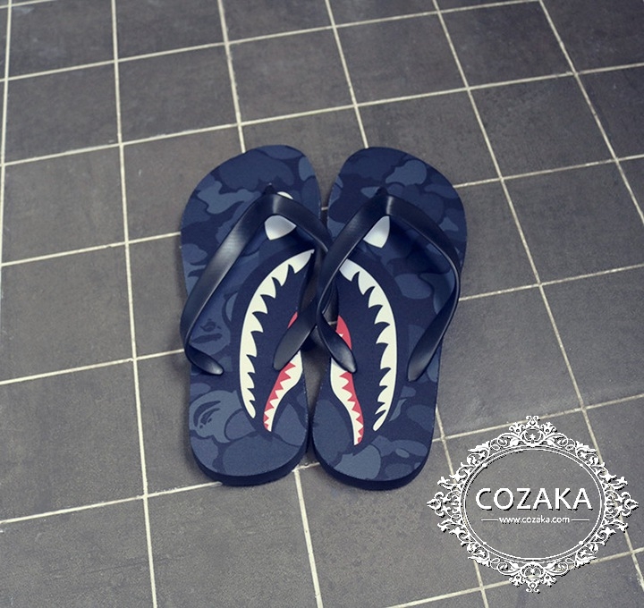 bape shark シャワーサンダル