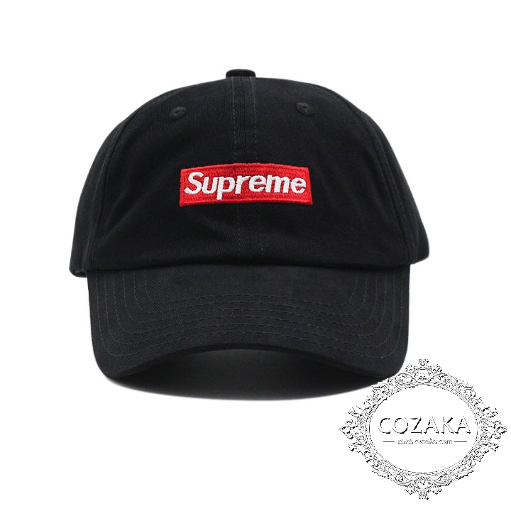 supreme boxログ キャップ