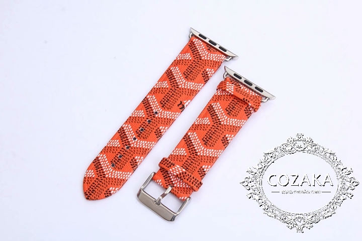 Goyard Apple Watch ベルト交換