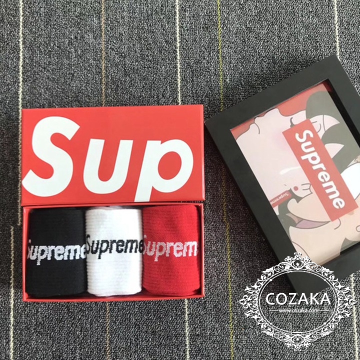 supreme 靴下