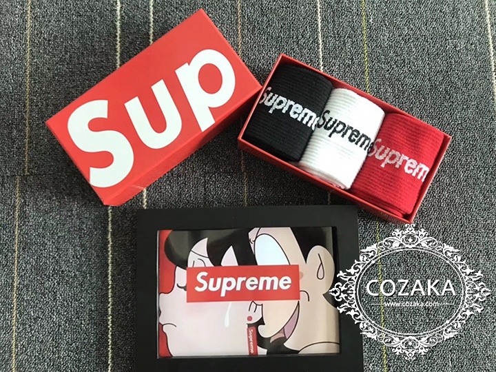supreme 靴下