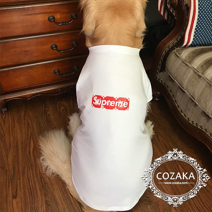 ルイヴィトン supreme ドッグウェア お飼い主とお揃い
