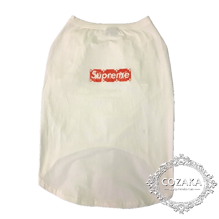 lv supreme 犬服 親子服
