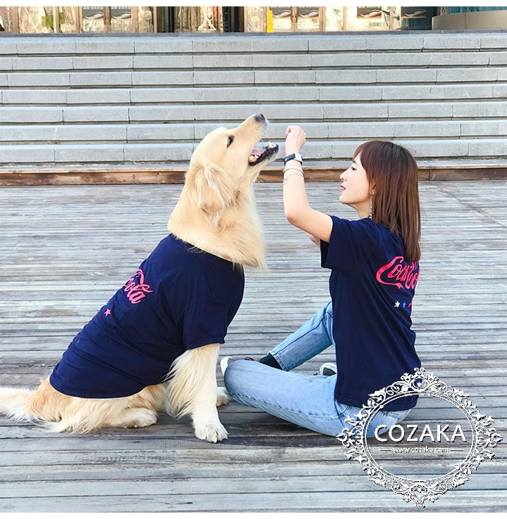 コカ・コーラ 犬服 tシャツ