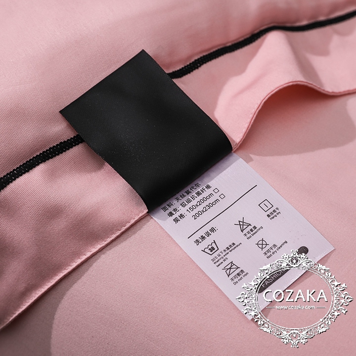 【COZAKA.com】CHANELシャネル高級ベッドカバーセット高品質ブランド寝具-ピンク シャネル寝具 ベッドカバーセット 女子