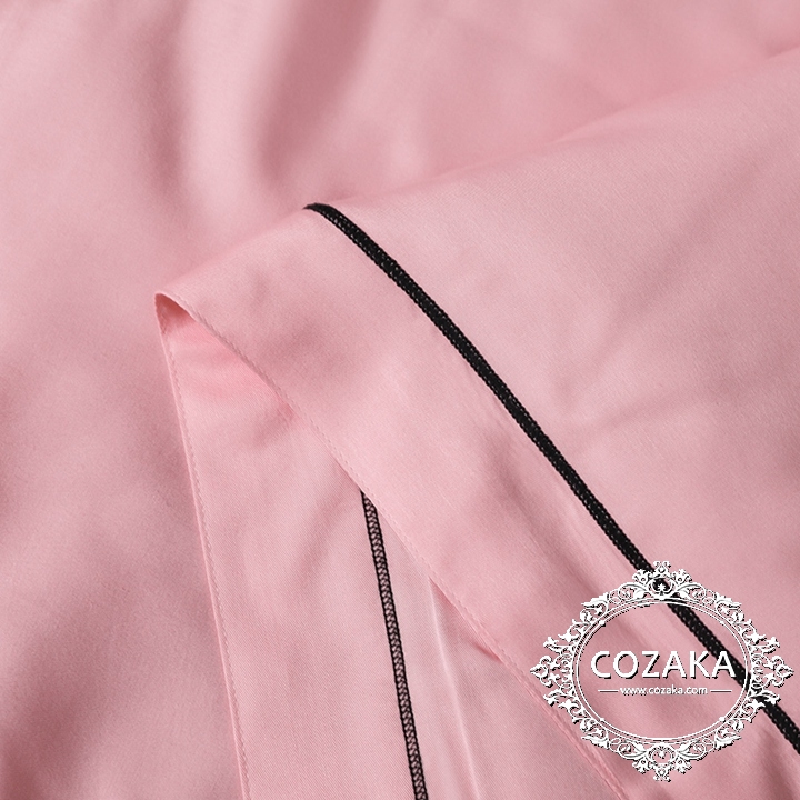 【COZAKA.com】CHANELシャネル高級ベッドカバーセット高品質ブランド寝具-ピンク