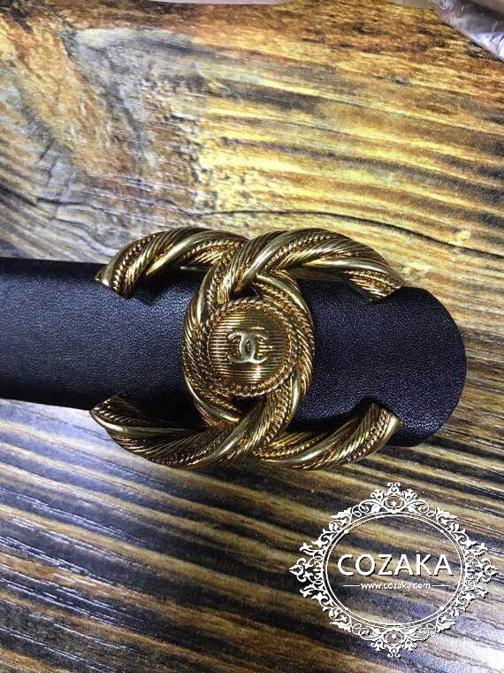 chanel 革ベルト オシャレ
