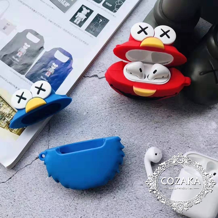 カウズ セサミストリート airpodsケース 可愛い