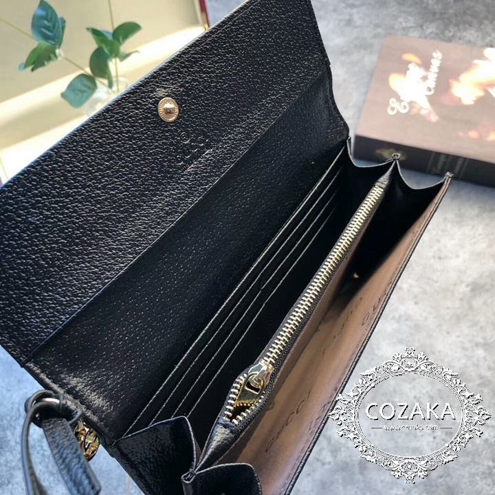 GUCCI 長財布 レザー