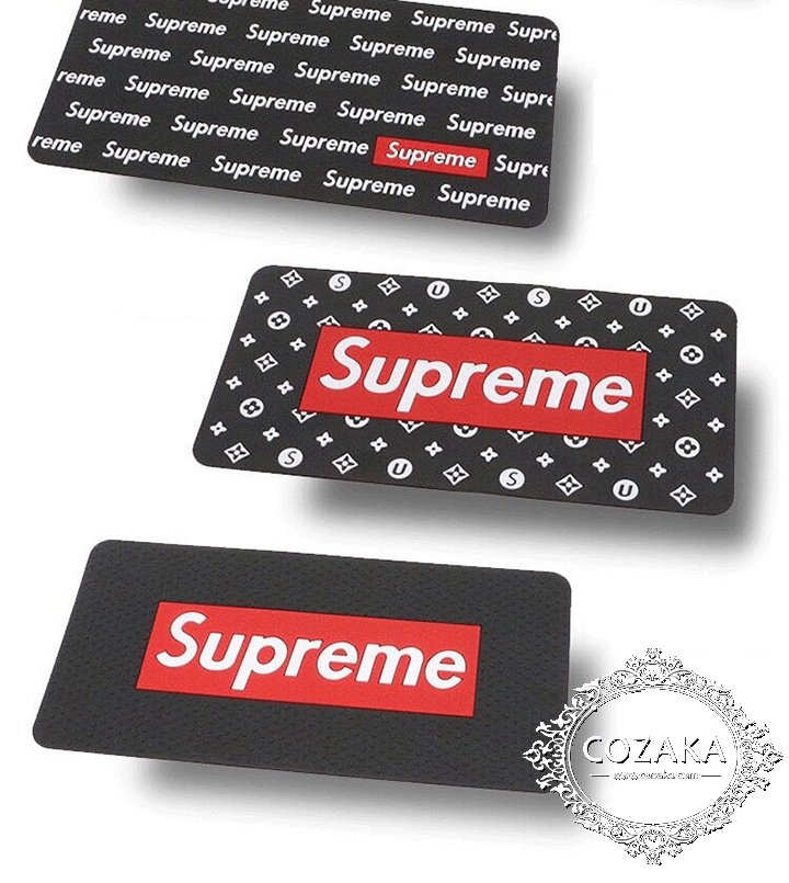 車載滑り止めマット おしゃれ SUPREME