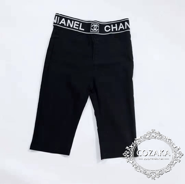【COZAKA.com】CHANELシャネル5分丈タイツパンツ