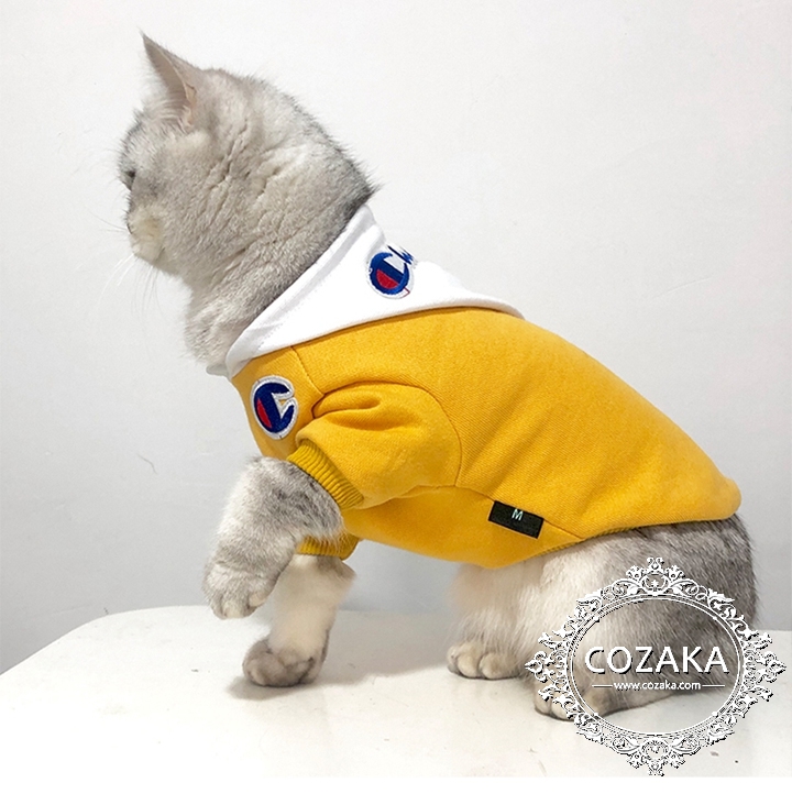 チャンピオン 猫服 暖かい