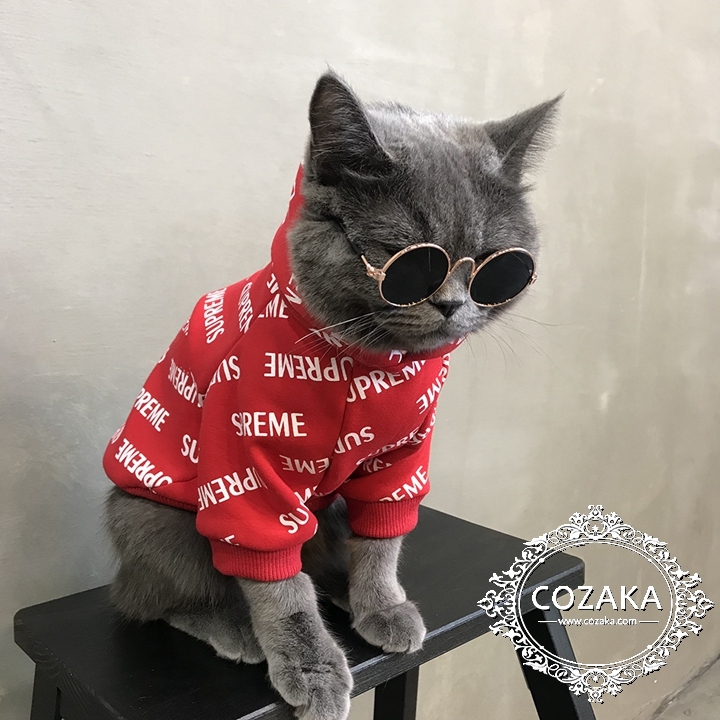 猫服 抜け毛防止 SUPREME