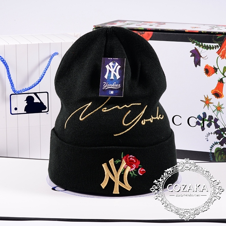 MLB ニットキャップ レディース
