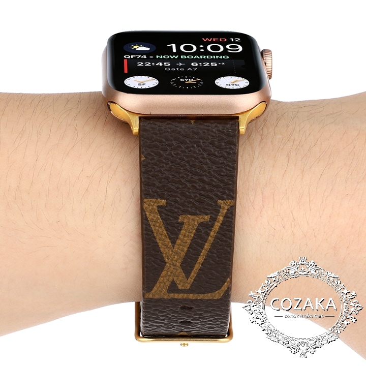 ルイヴィトン apple watch ベルト交換