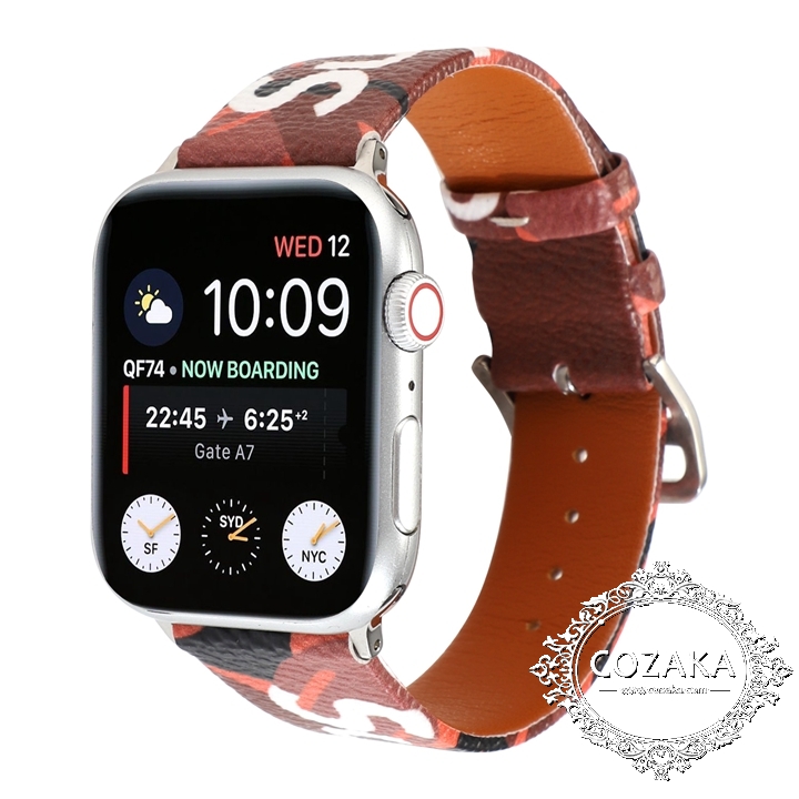 お洒落 アップルウォッチ シュプリーム