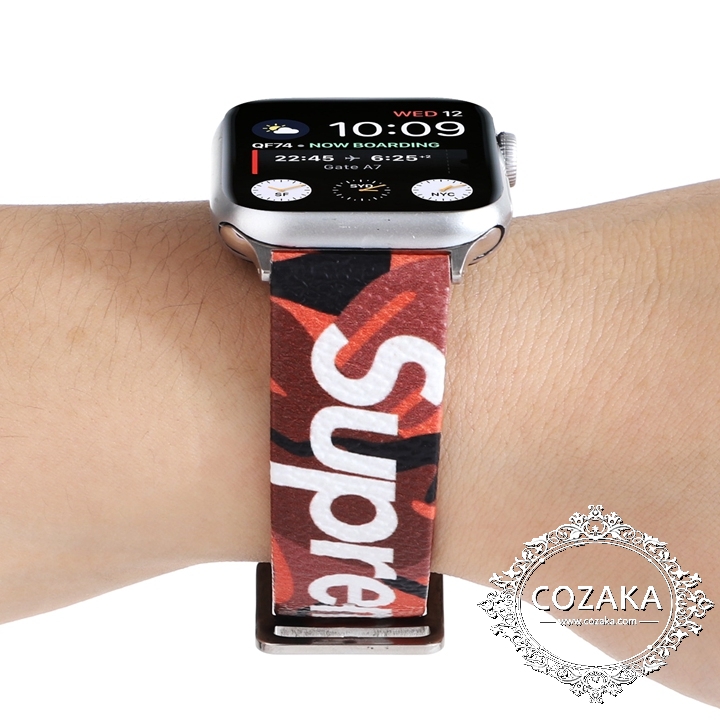 supreme アップルウォッチ バンド交換