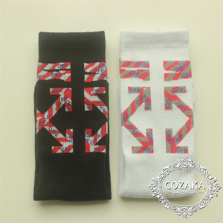 offwhite 靴下 ペア向け