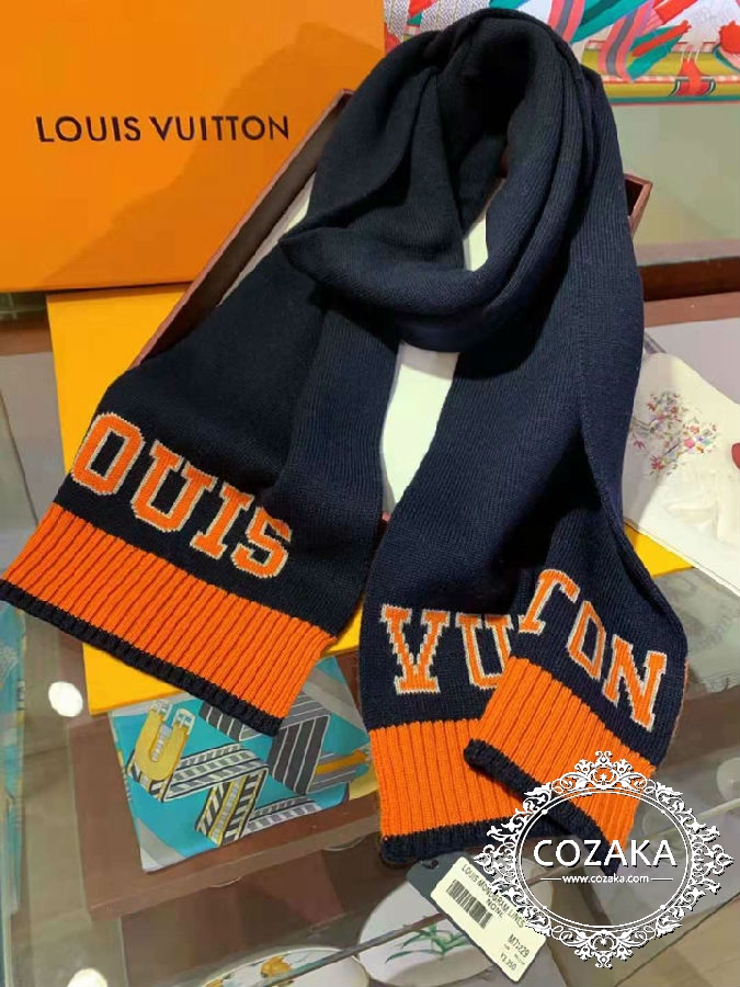 Louis Vuitton ペア用 ニットスカーフ