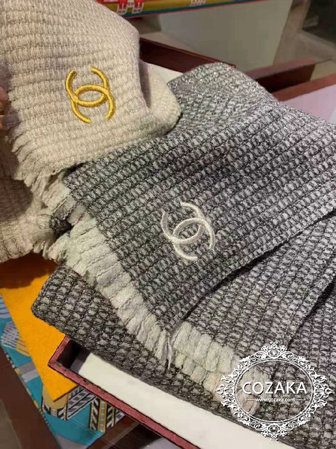 chanel マフラー 彼女
