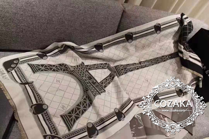 シャネル カシミヤストール