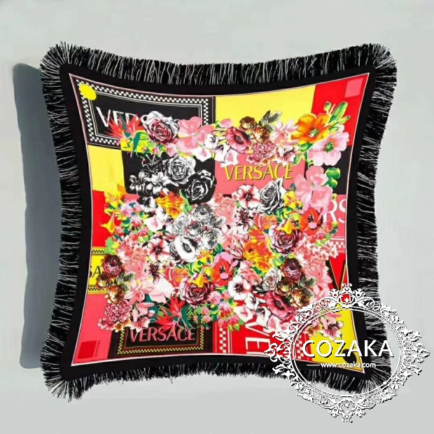 versace 抱き枕カバー タッセル付き