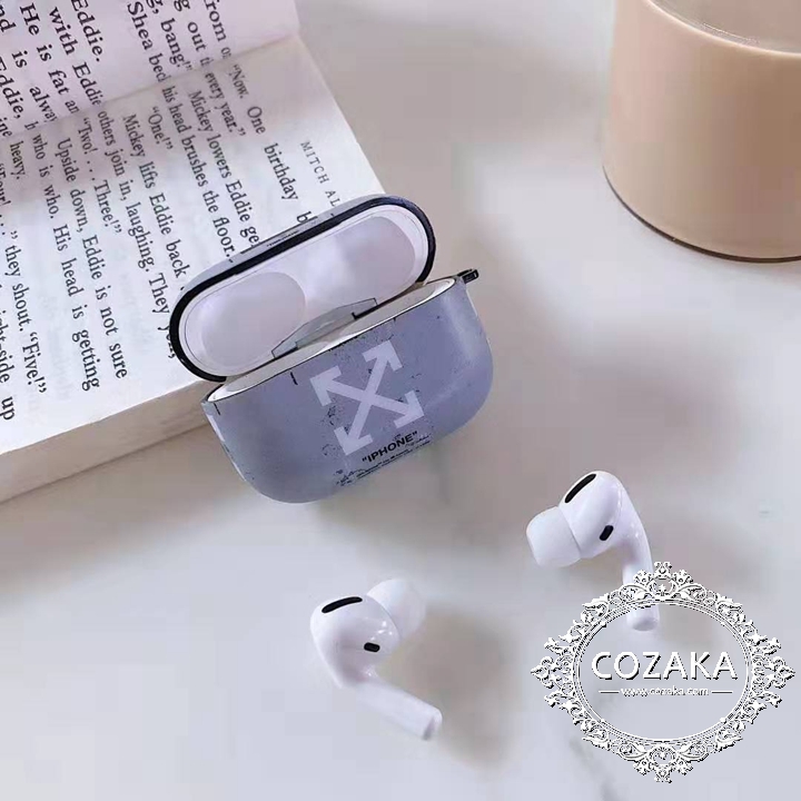 airpods proカバー offwhite