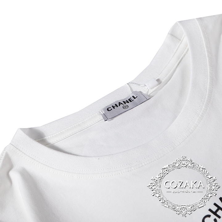 chanel tシャツ ブラック