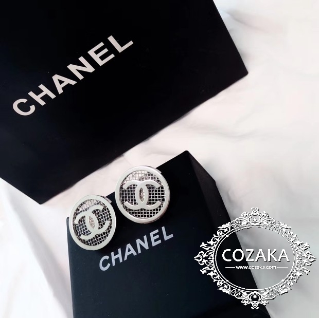 Chanel ピアス 丸形